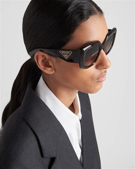 prada studded shield sunglasses|Prada symbole sunglasses women.